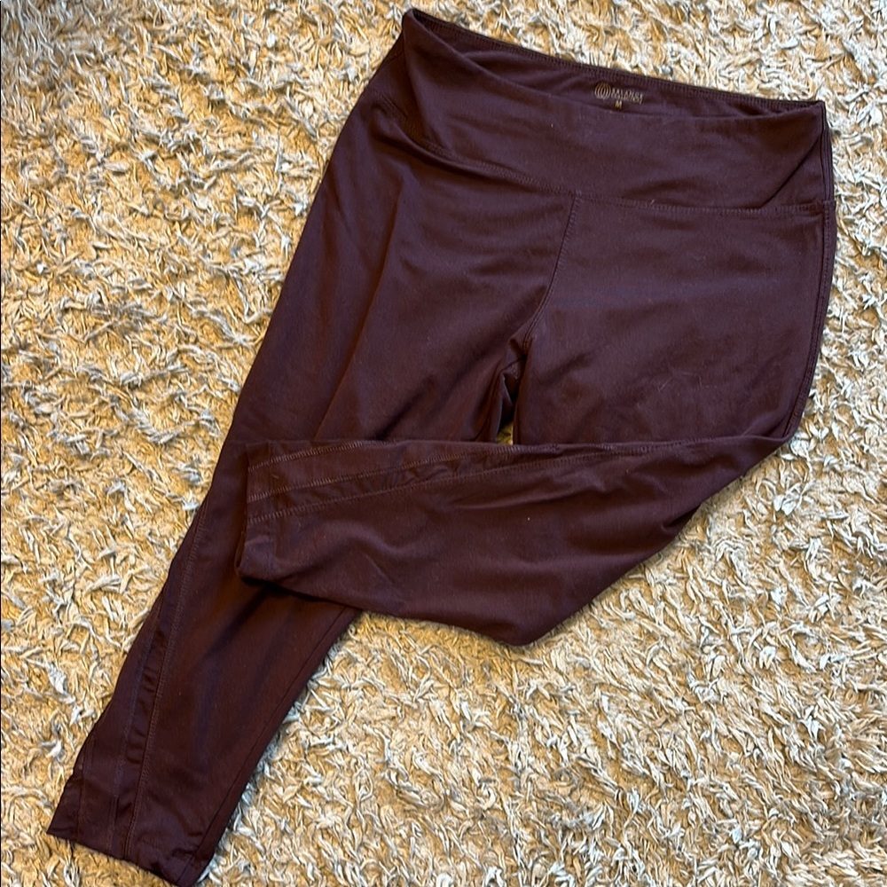 Balance Collection Deep maroon crop Leggings